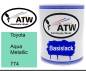 Preview: Toyota, Aqua Metallic, 774: 1L Lackdose, von ATW Autoteile West.